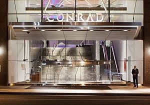 Conrad Hotel Veil Sculpture Detailing